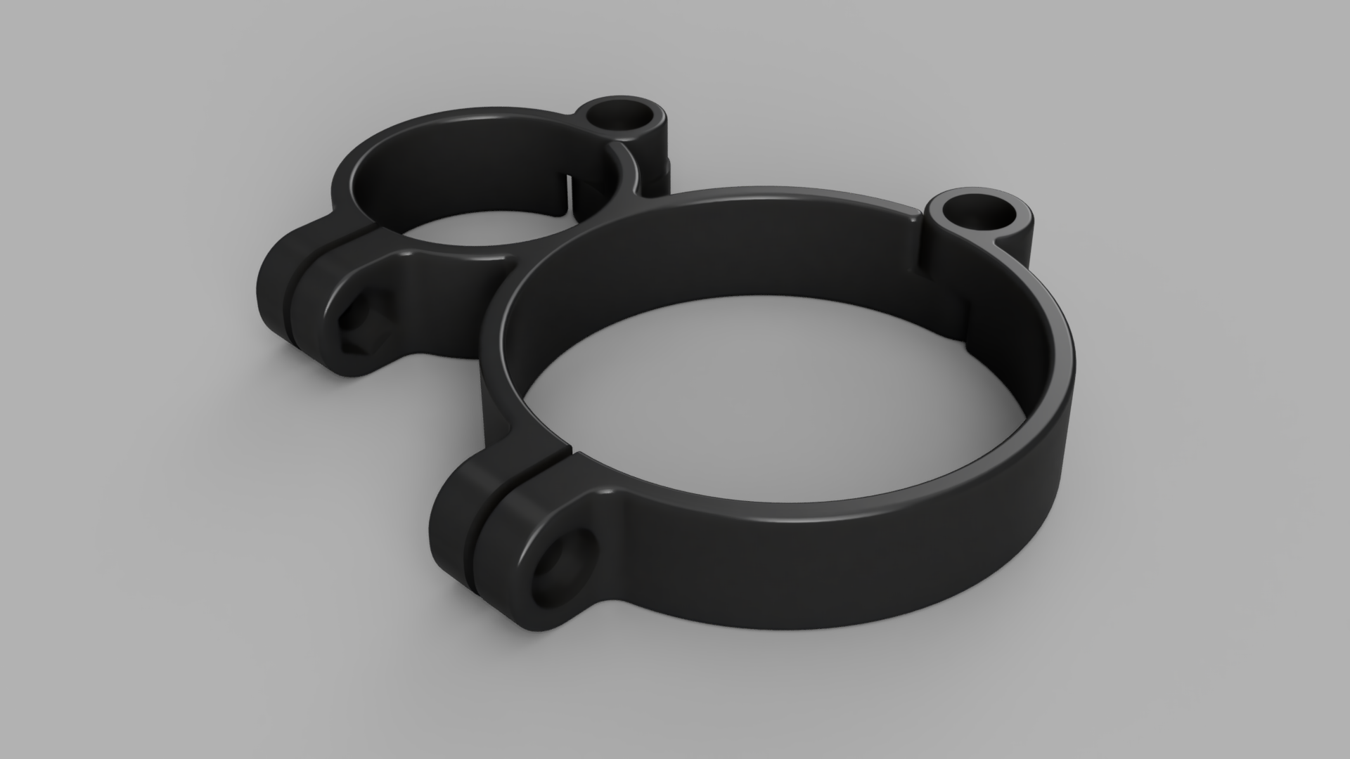 Cable holder for IKEA 40mm table leg
