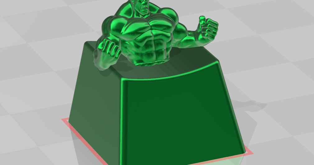 Hulk Keycap _ Marvel Keycap by MeinDing | Download free STL model ...