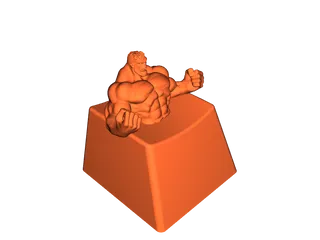 Hulk Keycap _ Marvel Keycap by MeinDing | Download free STL model ...