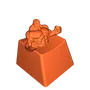 Hulk Keycap _ Marvel Keycap por MeinDing | Descargar modelo STL ...
