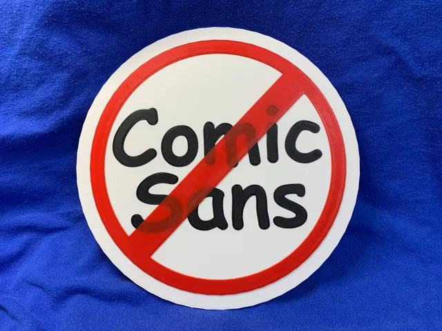 No Comic Sans – Stop the Scourge