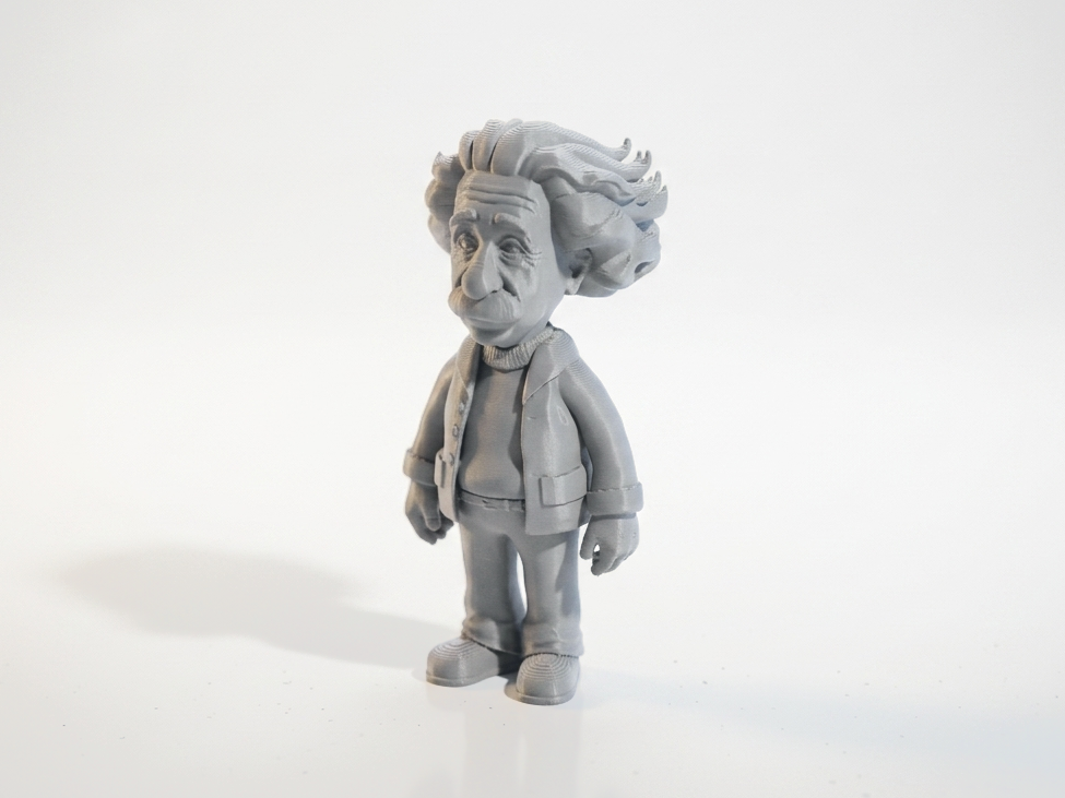 Albert Einstein Figurine Historical Figure 3D Printable