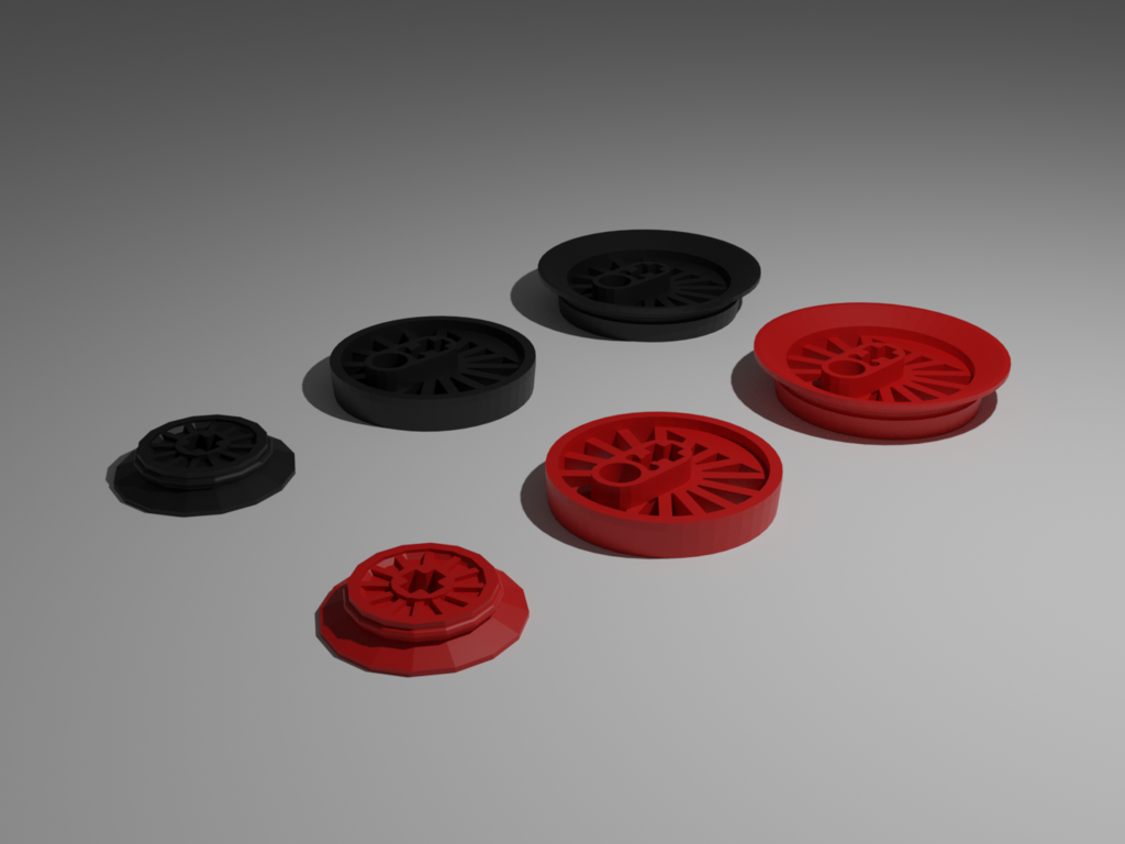 Lego compatible train online wheels