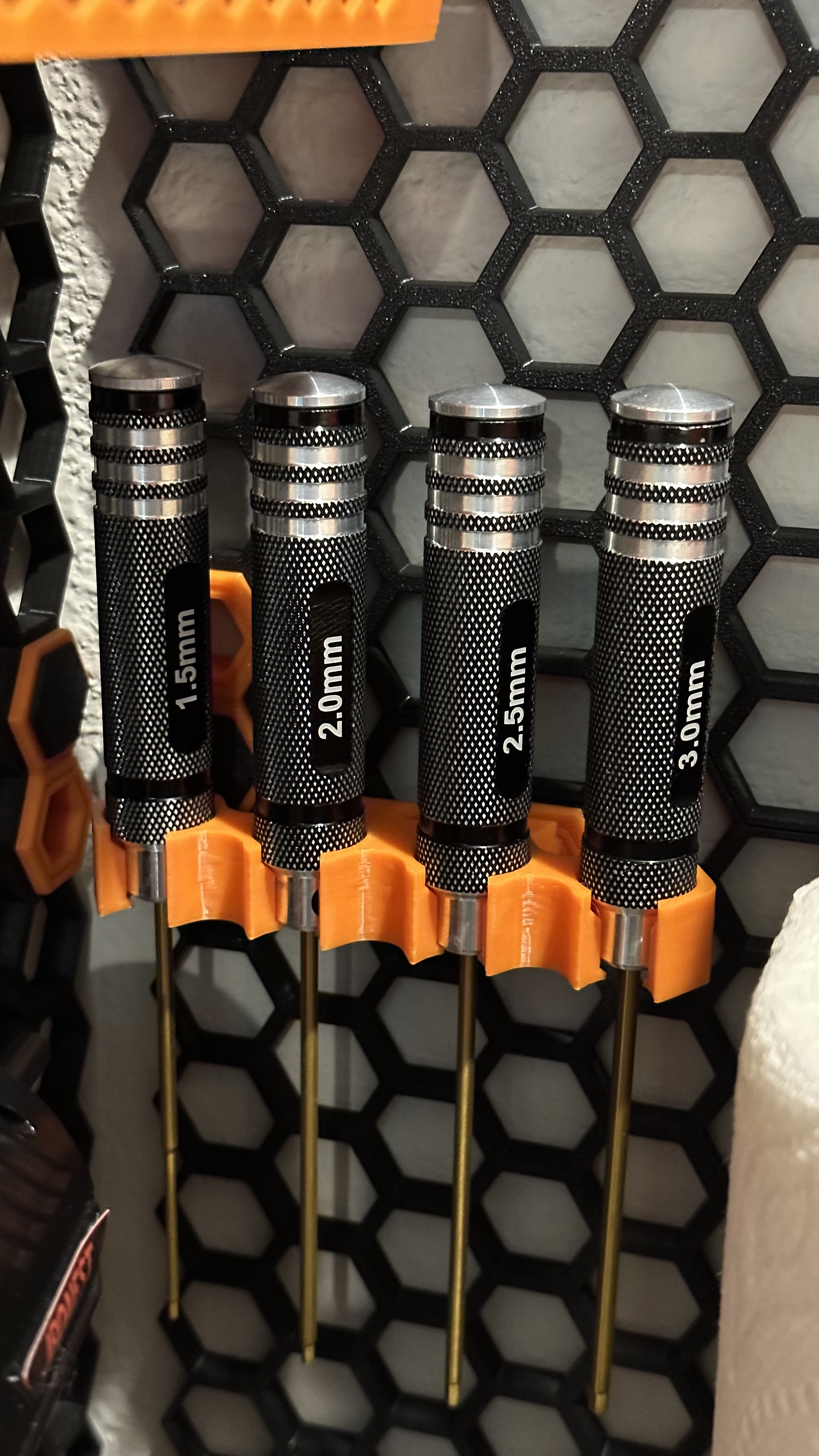 Allen/Hex Screwdriver Holder - Open