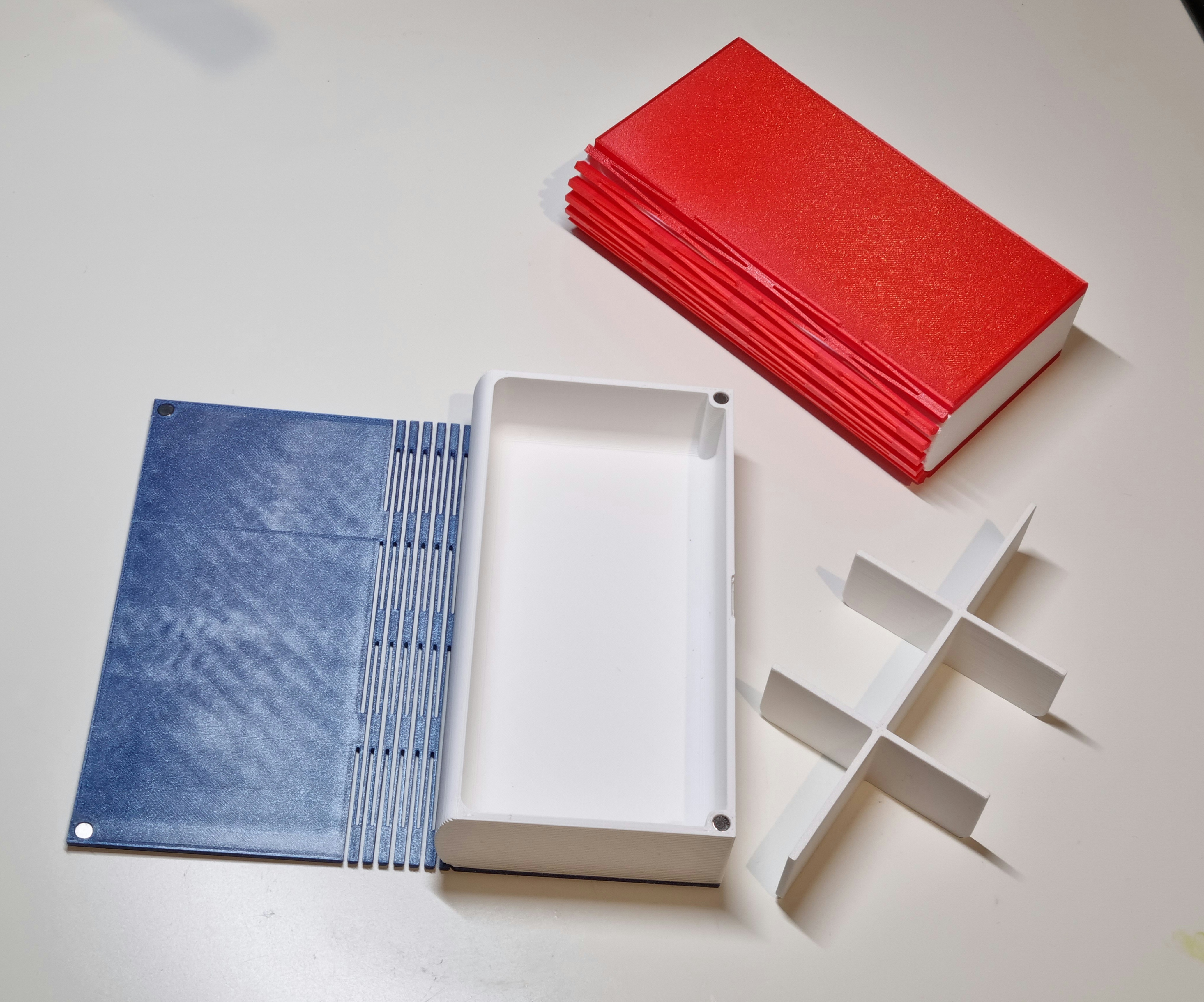 Fake Book Box 3D model thumbnail