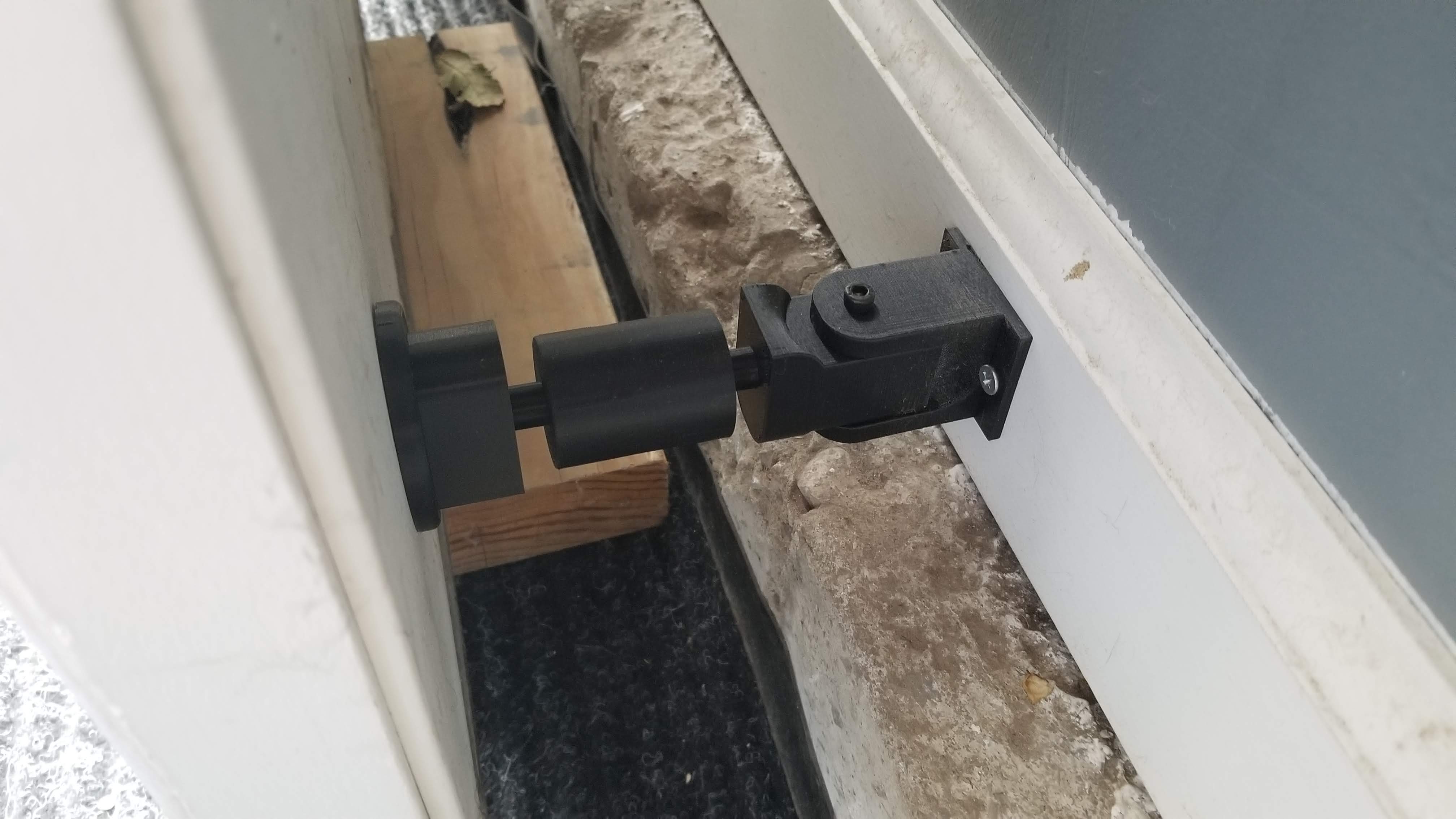 door stop steel doors TPU center section by Chris Riley