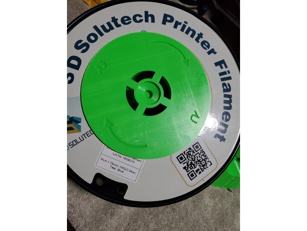 Solutech RepWinder End Plates 3D model thumbnail