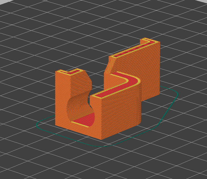 Ender 3 S1 Holder bed Cable