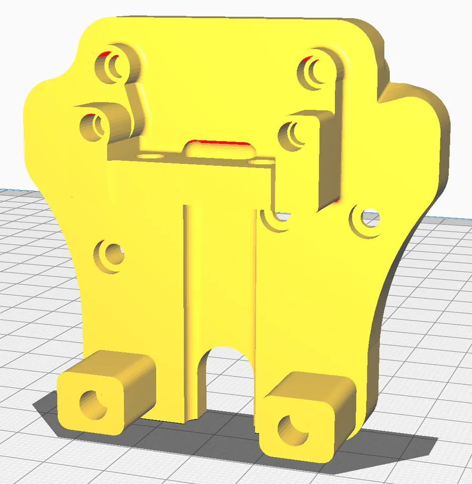 CR-10S Stealth Burner Mounting Plate by Matthew Allen | Download free ...