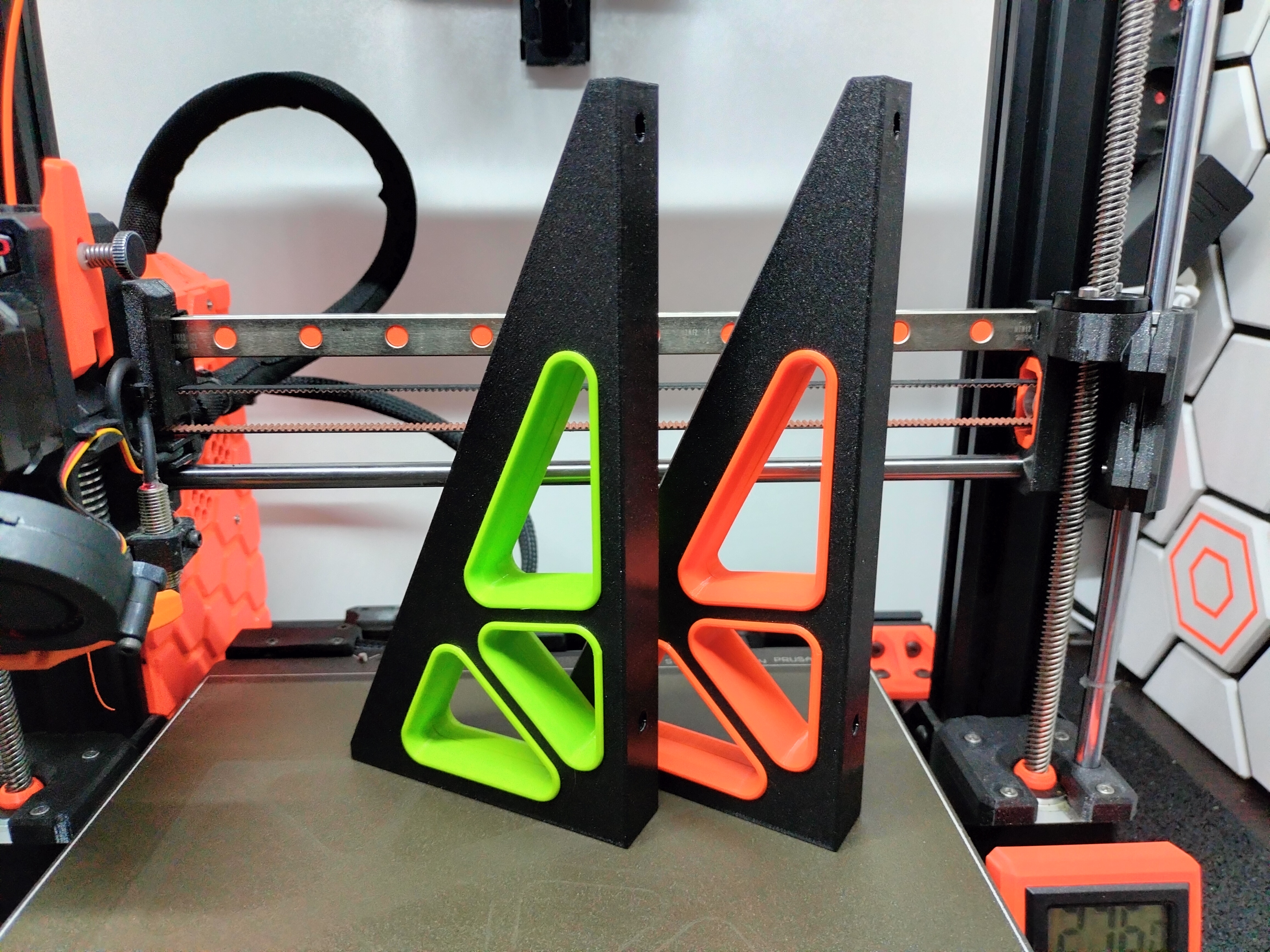Prusa Bear PSU Replacement Brace with Inserts