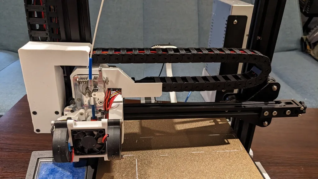 Ender 3 Micro Swiss DD Drag Chain / Cable Chain Mounts by Eric Anastas ...