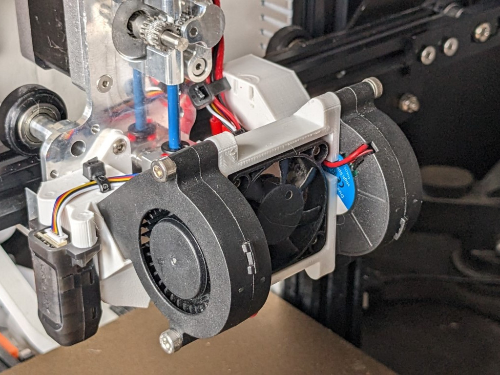 Satsana Dual 5015 Fan Duct for Ender 3 / CR-10