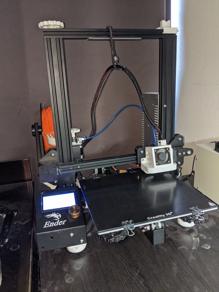 Rear Mounted Stock Ender 3 Electronics Case by Eric Anastas | Download ...