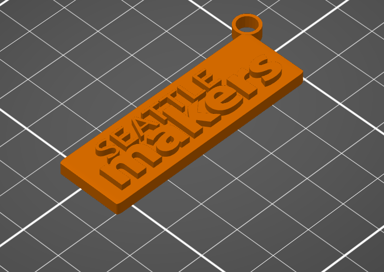 Seattle Makers Keychain
