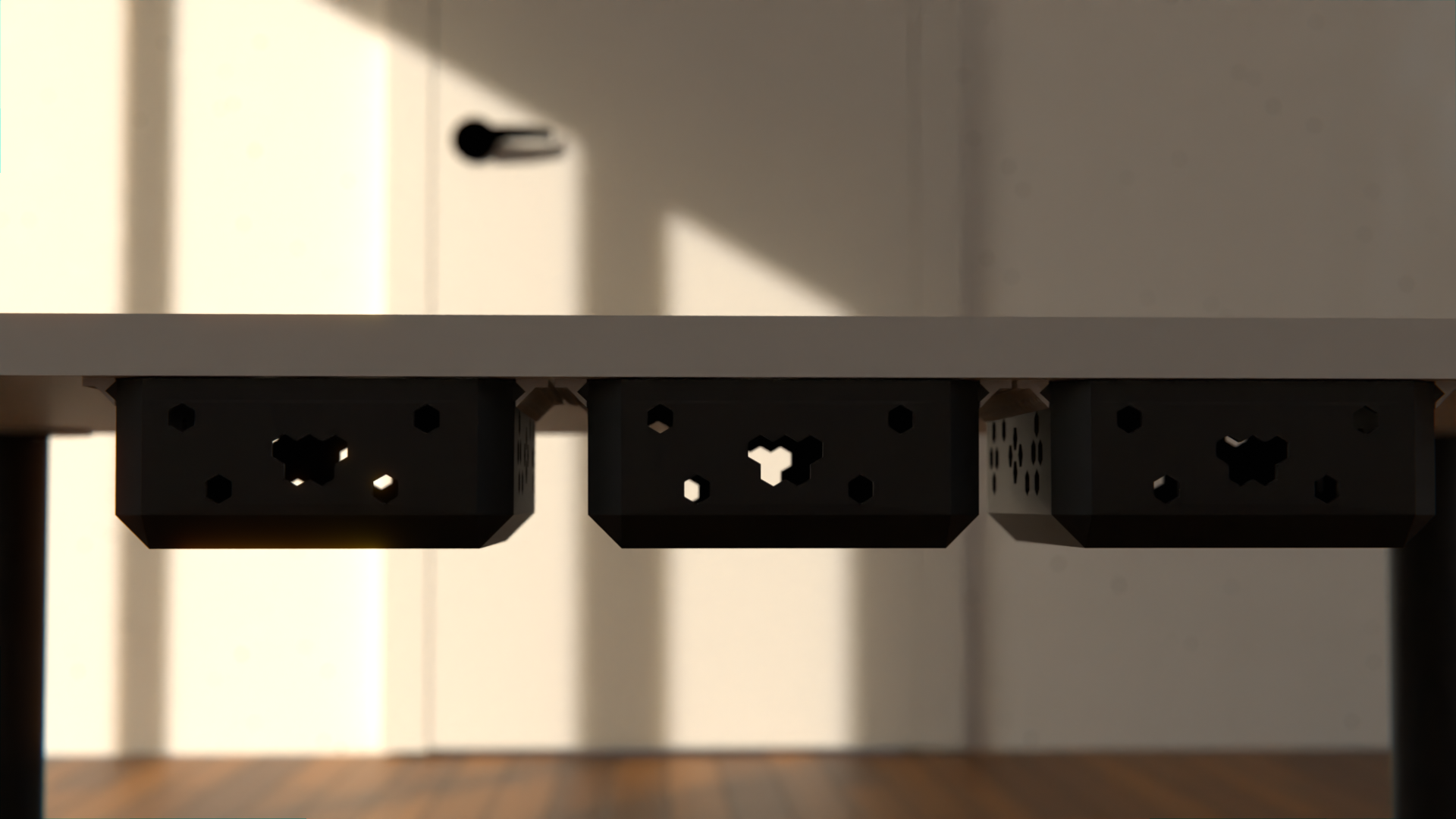 Miniatura 2 do modelo 3D Under Desk Drawer