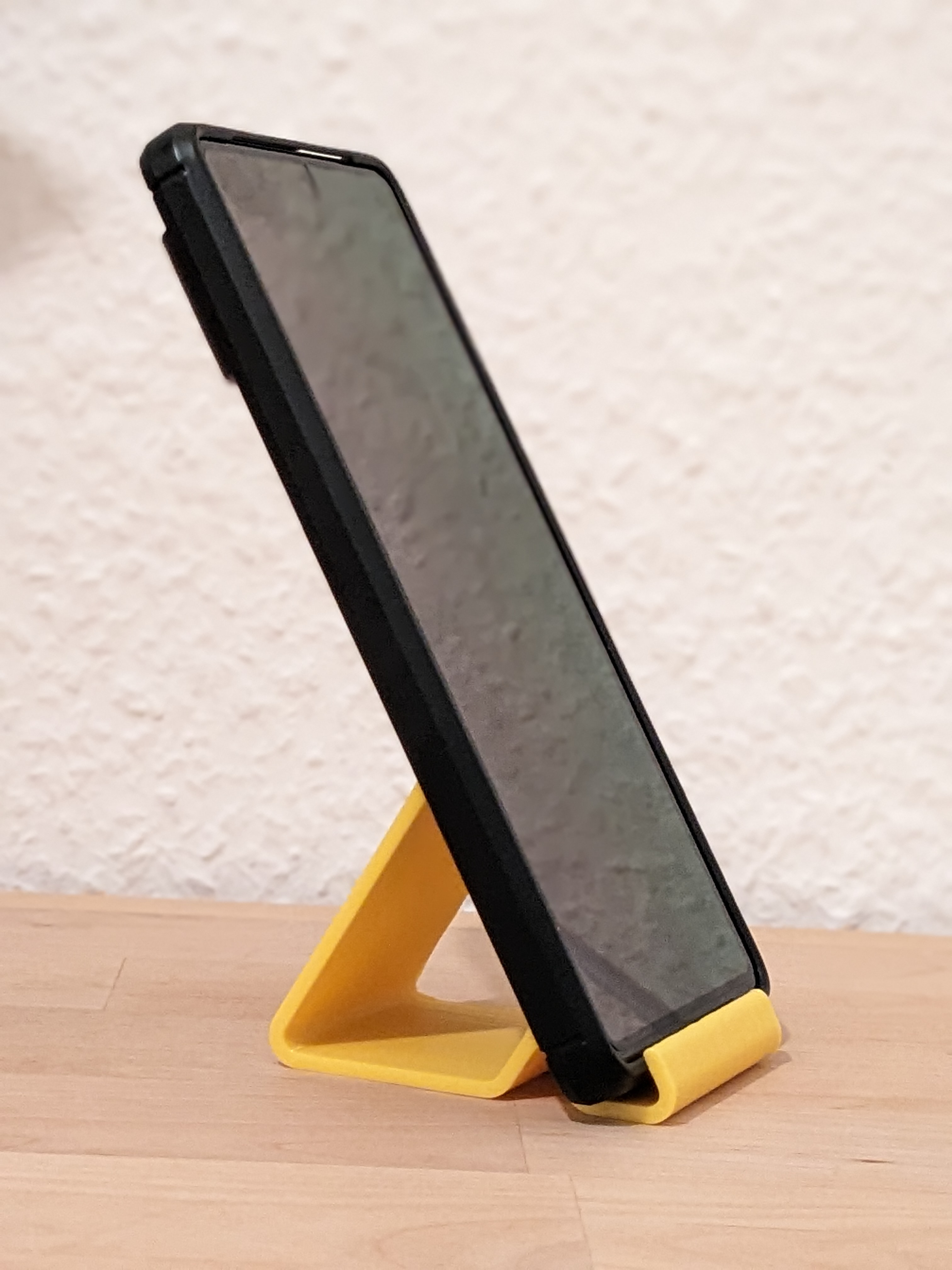Simple phone stand 3D model thumbnail