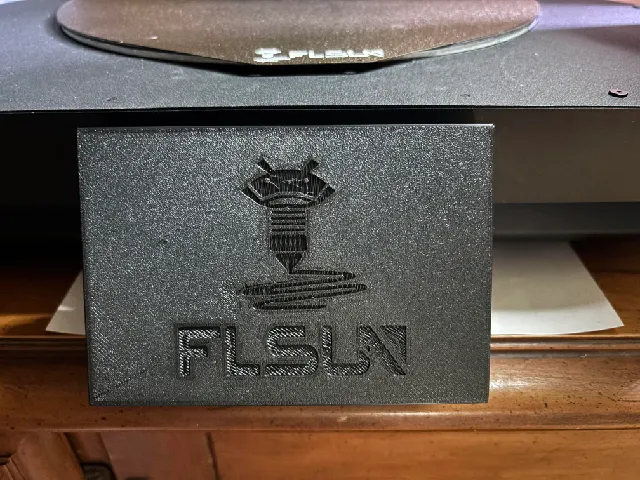 Flsun T1 Pro screen cover with logo