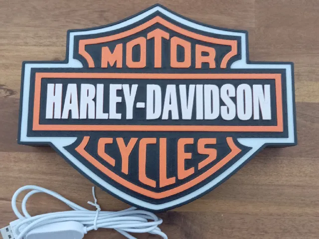 Harlry Davidson light