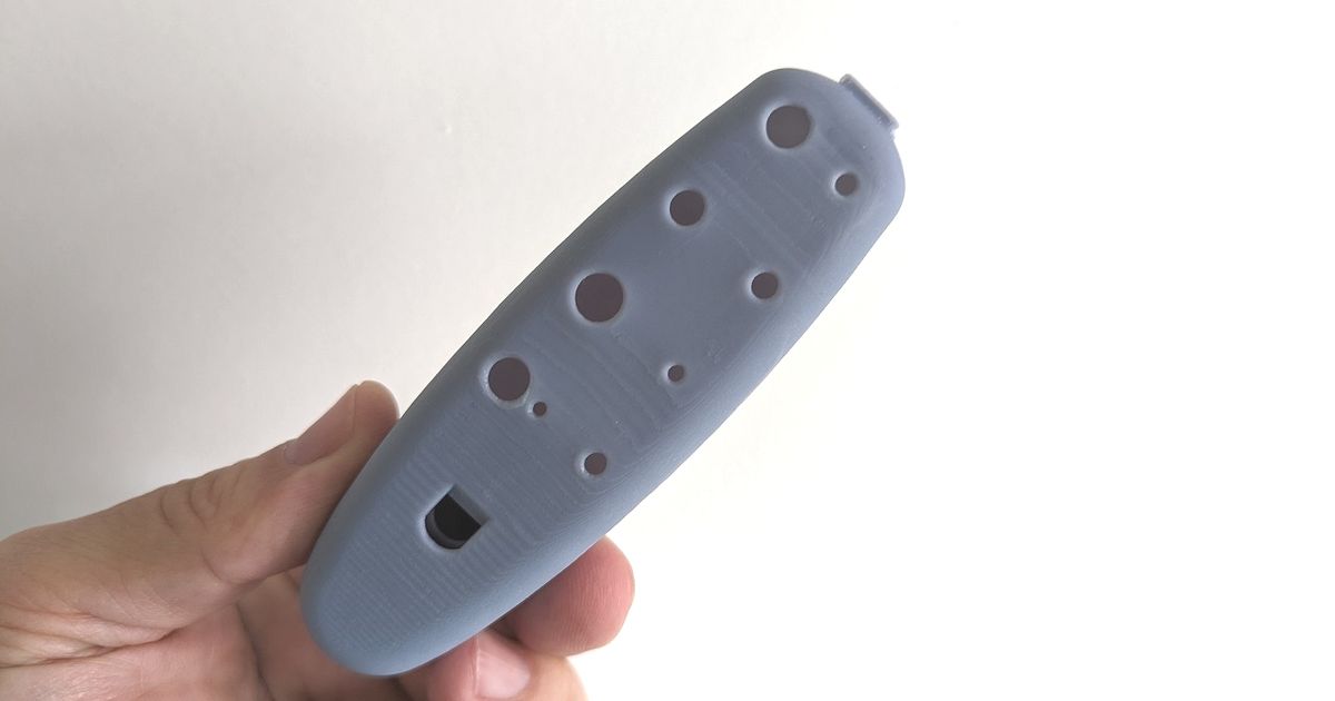 Easy Print 9Hole Inline Ocarina by Julius3E8 Download free STL model