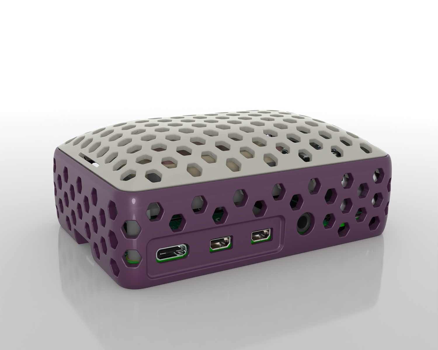 HexCase2 DomeTop Raspberry Pi 4B Case