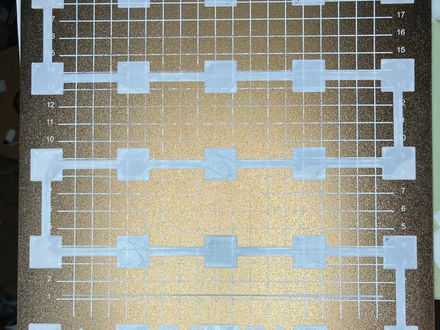 Mesh Bed Leveling Z Test Pattern - 25 Points