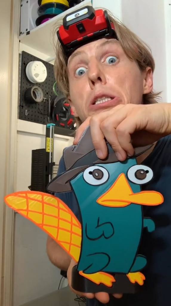 Mechanical Transforming Perry the Platypus