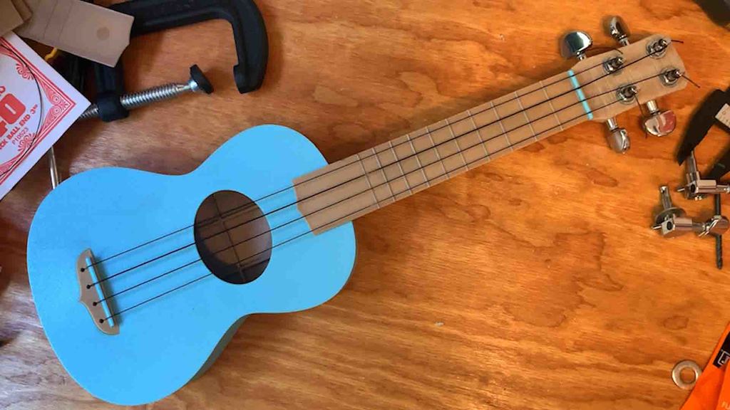 Playable Ukulele with Printable Frets