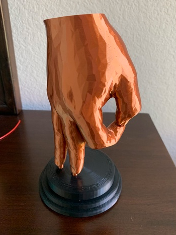Super Excellent Hand Sculpture of Excellence