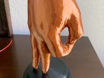 Super Excellent Hand Sculpture of Excellence