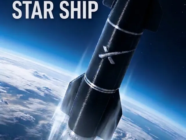 STARSHIP Heavy-Lift Space Rocket Model