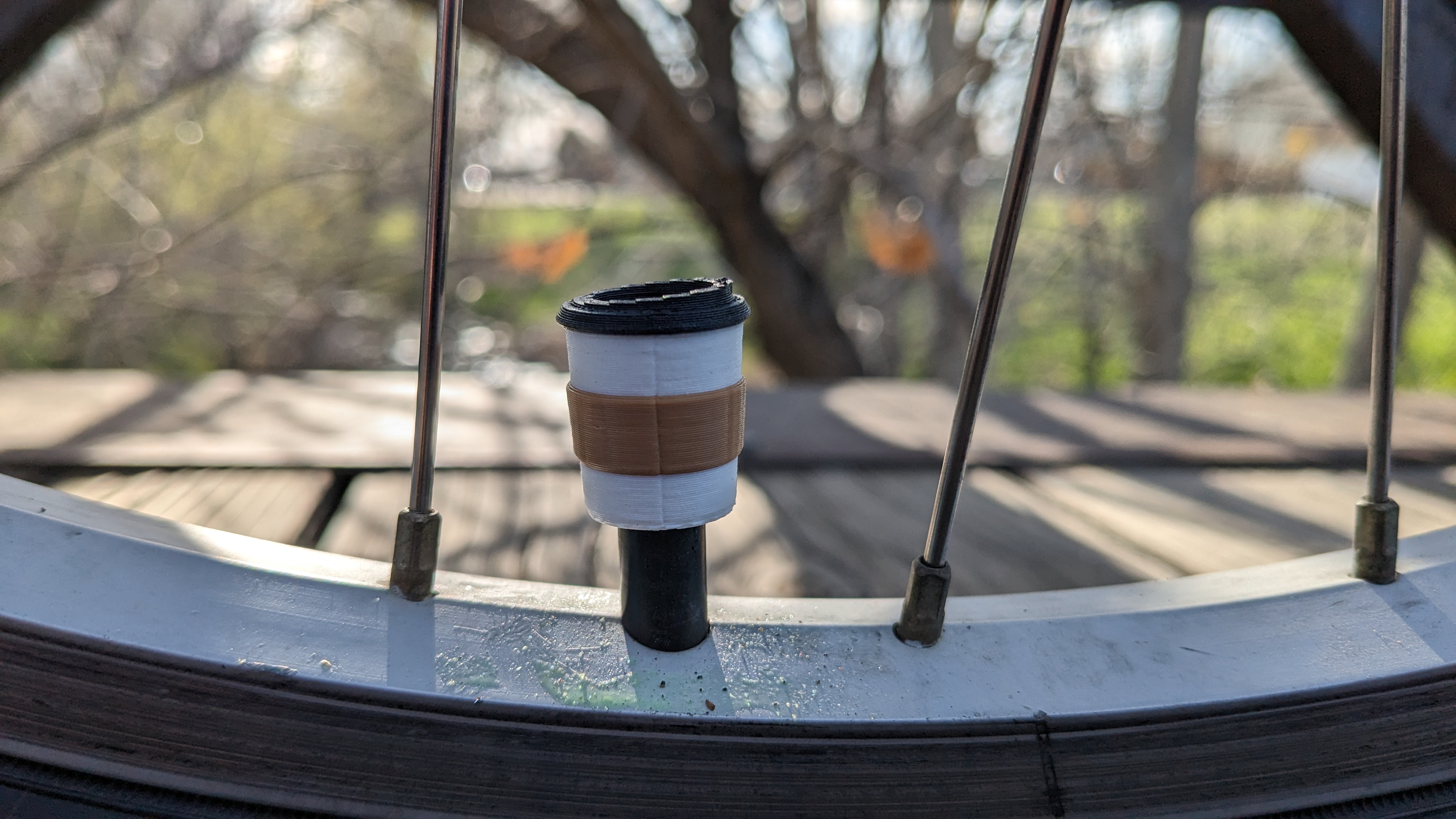Valve stem CAPpuccinos