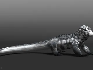 Tegu Figurine by DragonArtist15 | Download free STL model | Printables.com
