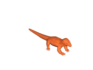 Tegu Figurine by DragonArtist15 | Download free STL model | Printables.com