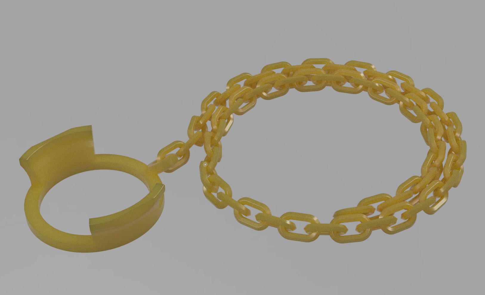 Print-In-Place Monocle and Chain by amoose136 | Download free STL model ...