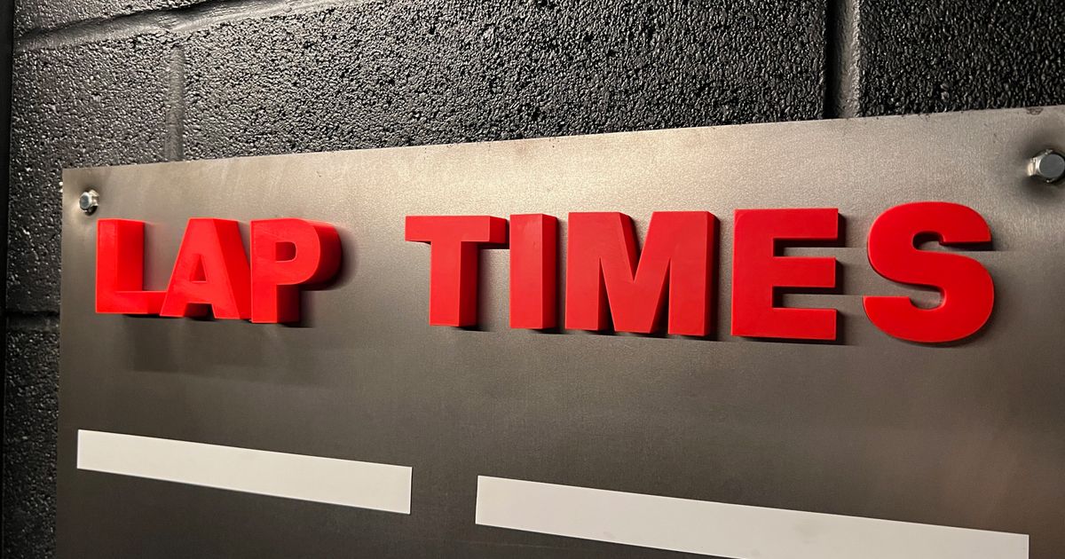 Top Gear Lap Time Letters with Embedded by Mooch Download