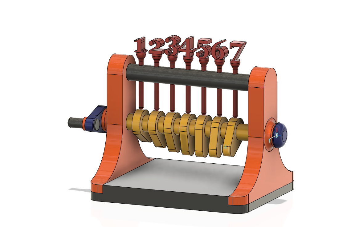 1-7 Lifting Cam Mechanism