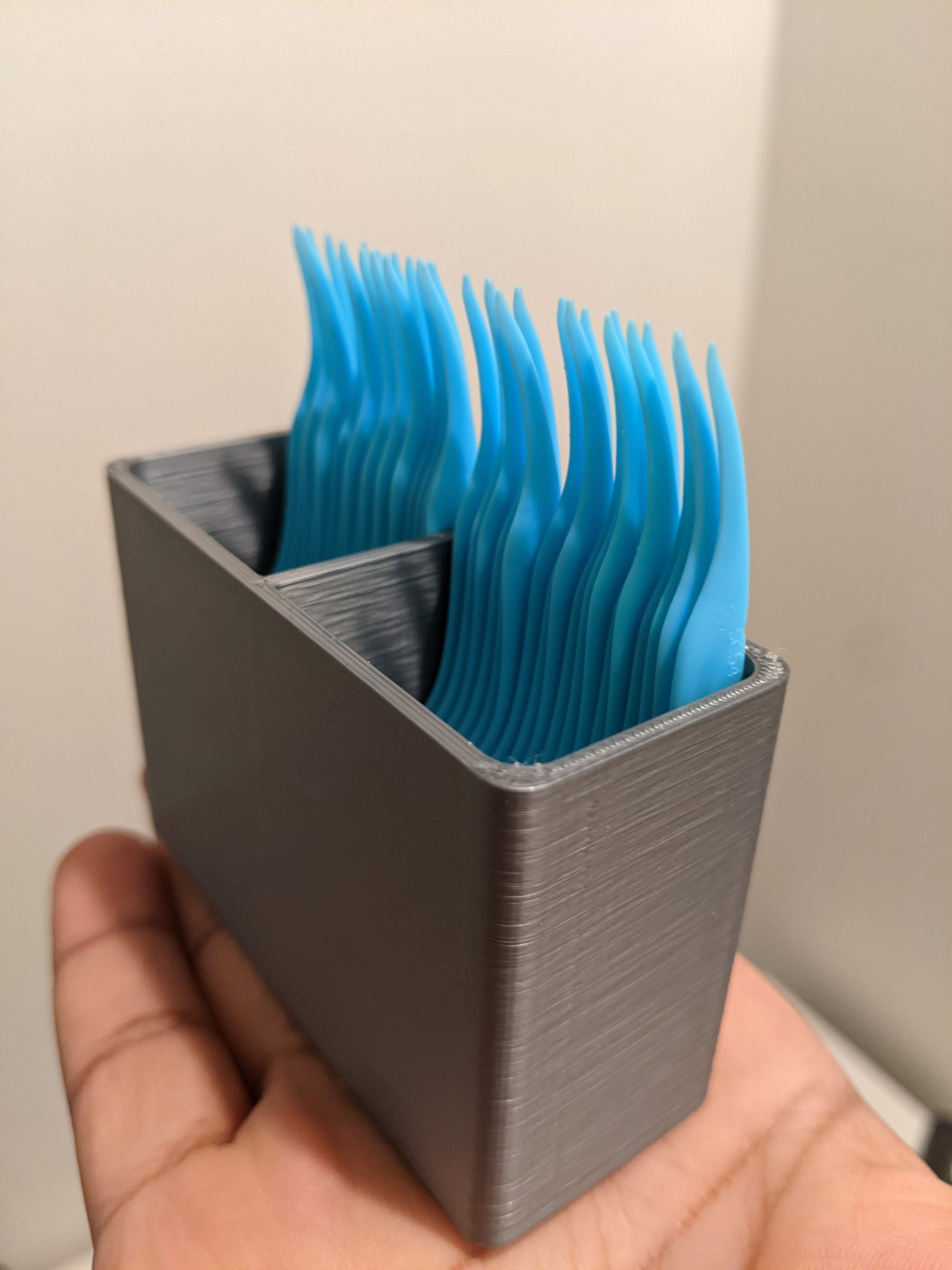 Floss Pick Container/Holder by Kunal Download free STL model