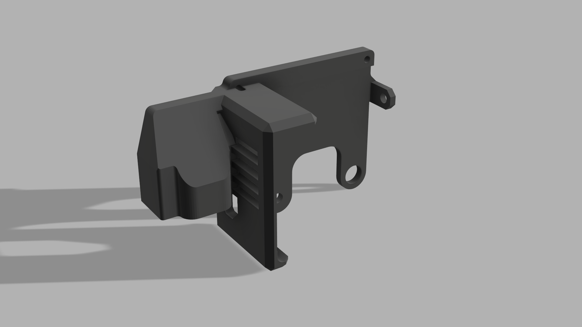 Sprite Pro Extruder "As Close to Zero" backplate mount for Ender 3/v2