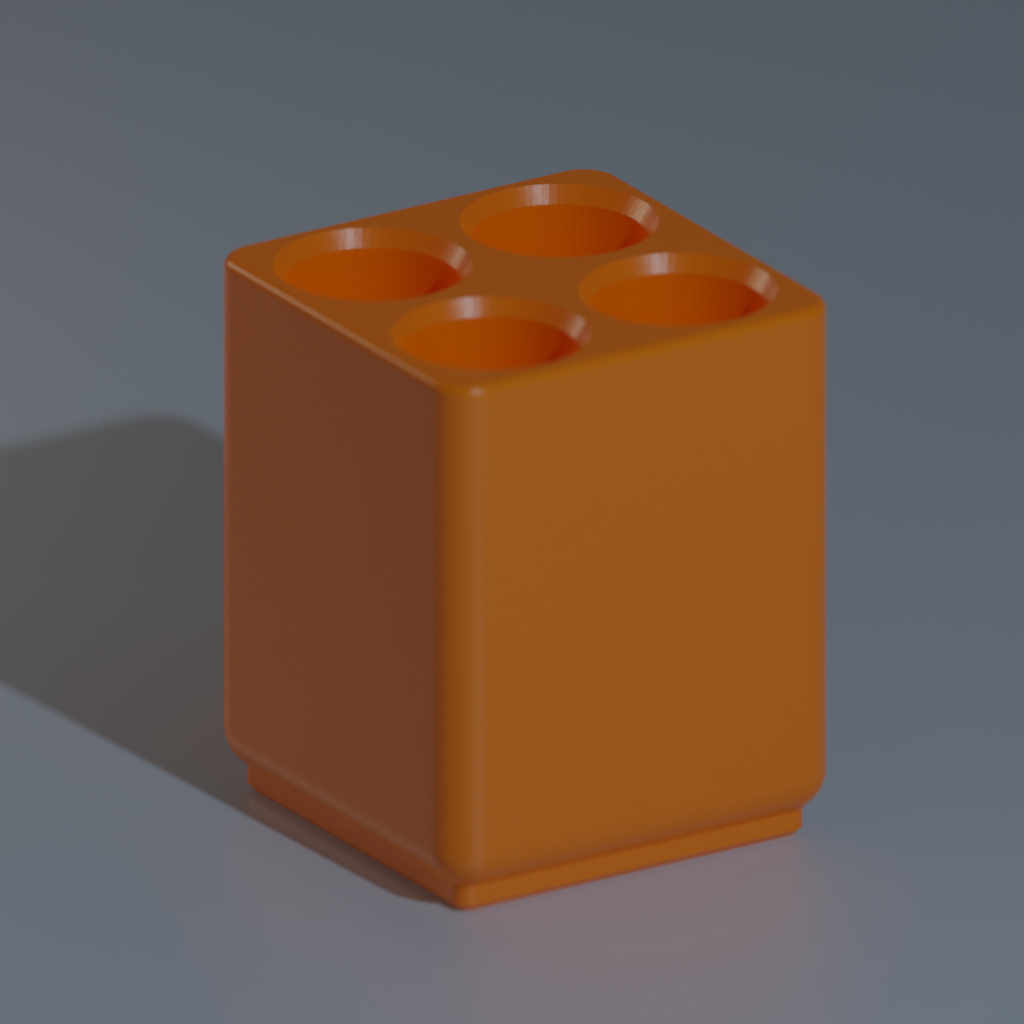 Gridfinity Lip Balm Chap Stick Holder 4x By LifeWithNate Download gridfinity-lip-balm-chap-stick-holder-4x-by-lifewithnate-download