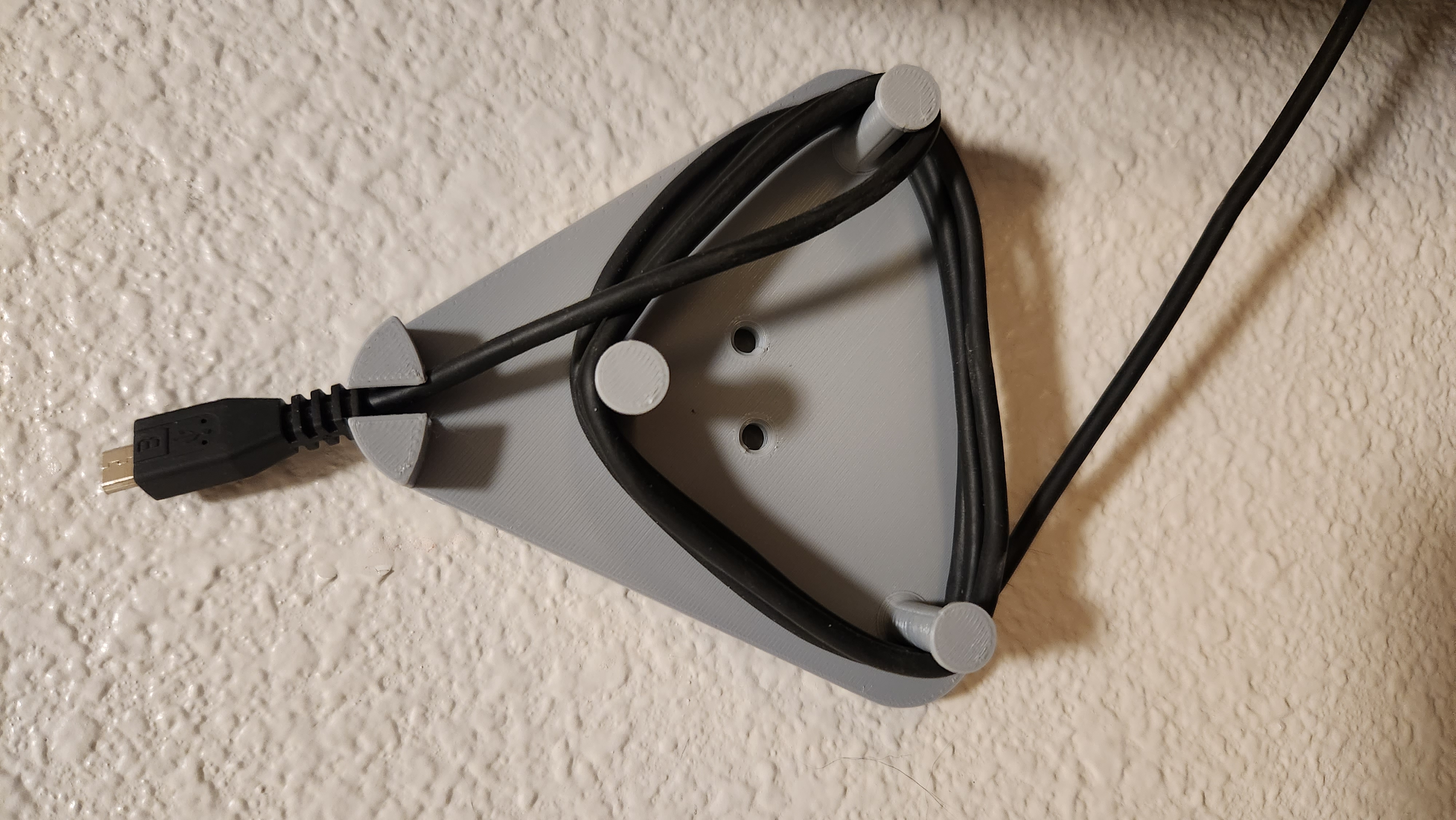 Wall Desk Mounted Cable Organizer