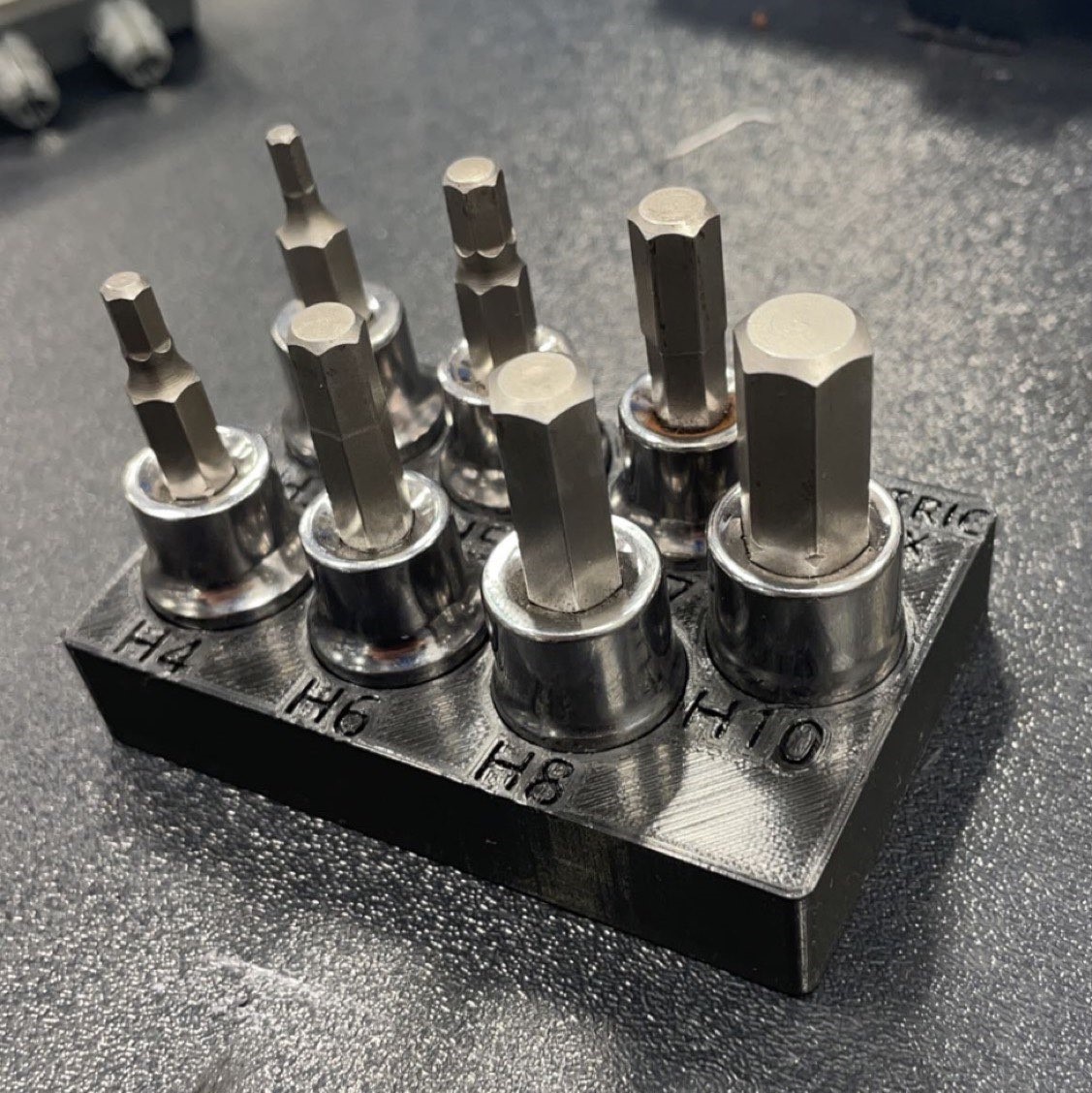 Husky 3/8 Metric Hex Bit Storage Tray by Andrew Erskine Download free