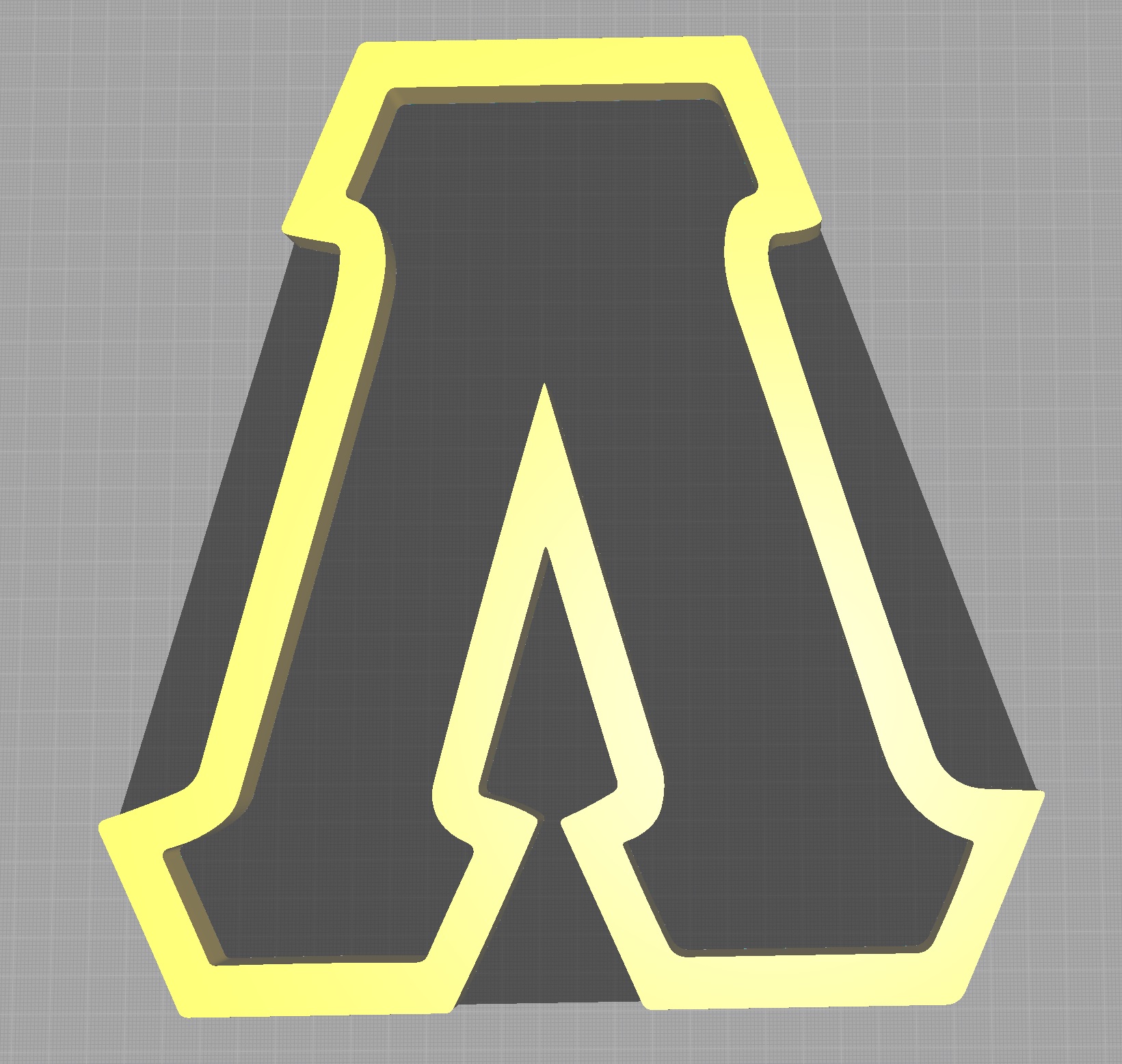 Greek Letter Lambda by Aft3RMath3D | Download free STL model ...
