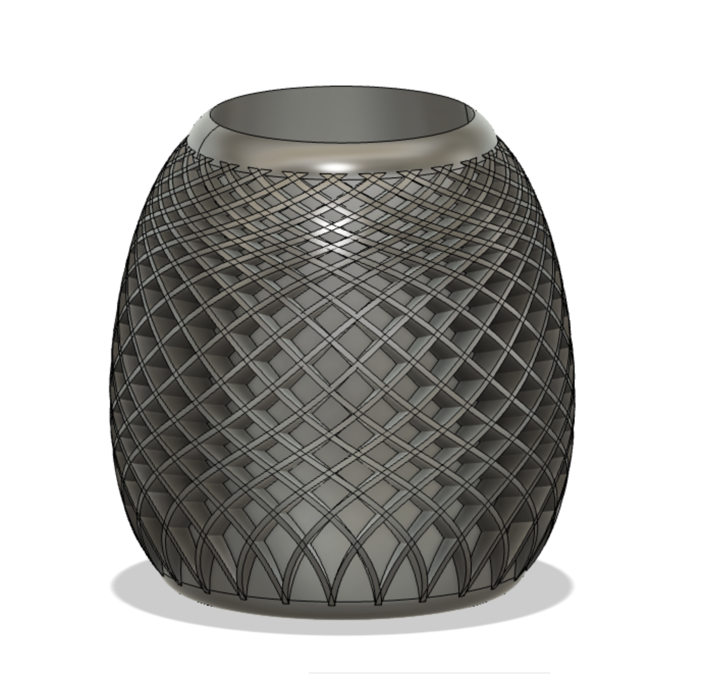 Spiral Vase Pot for Plant flowers