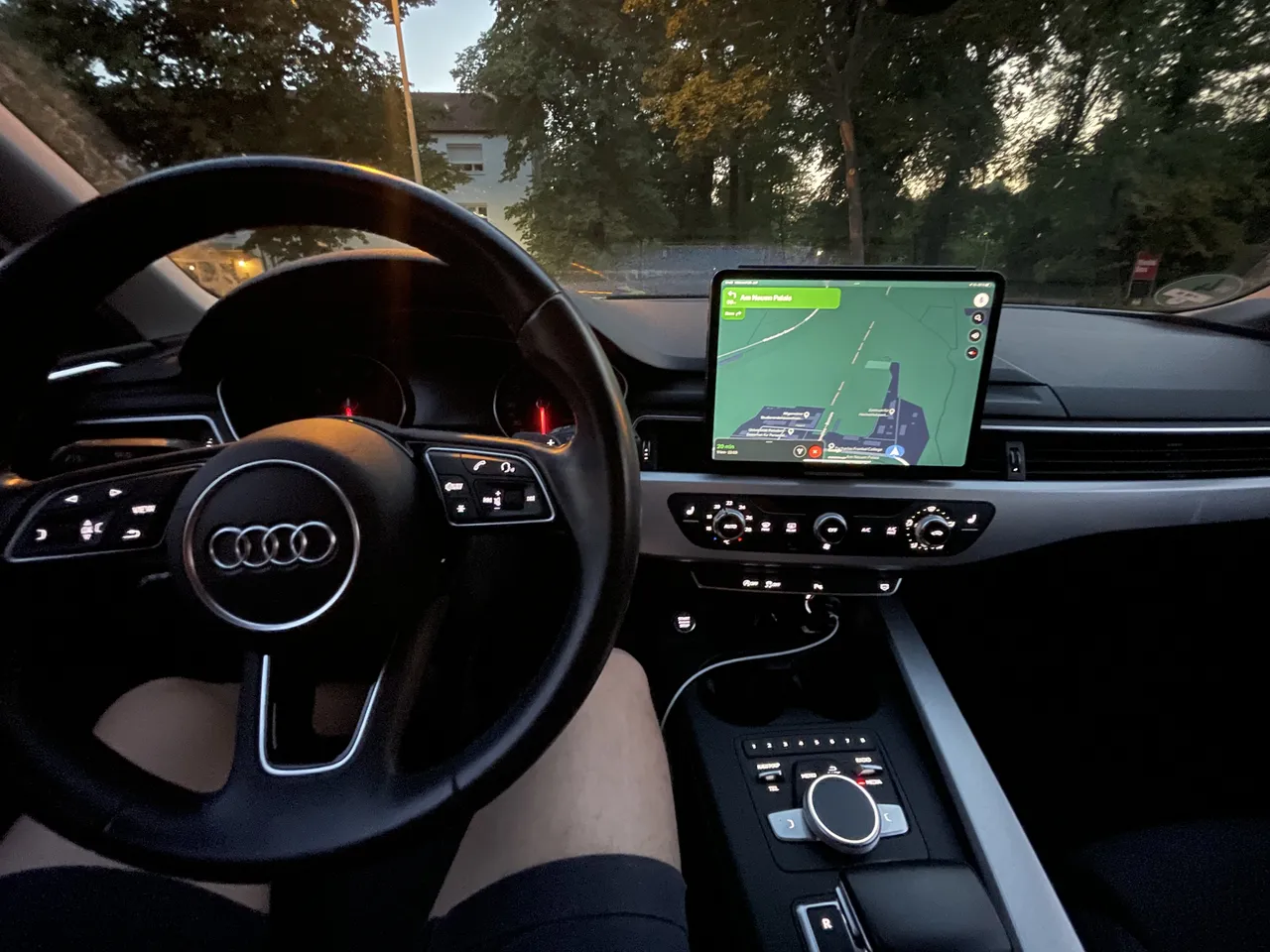 tablet support for audi a4 b9 by NuIIPointer, Download free STL model