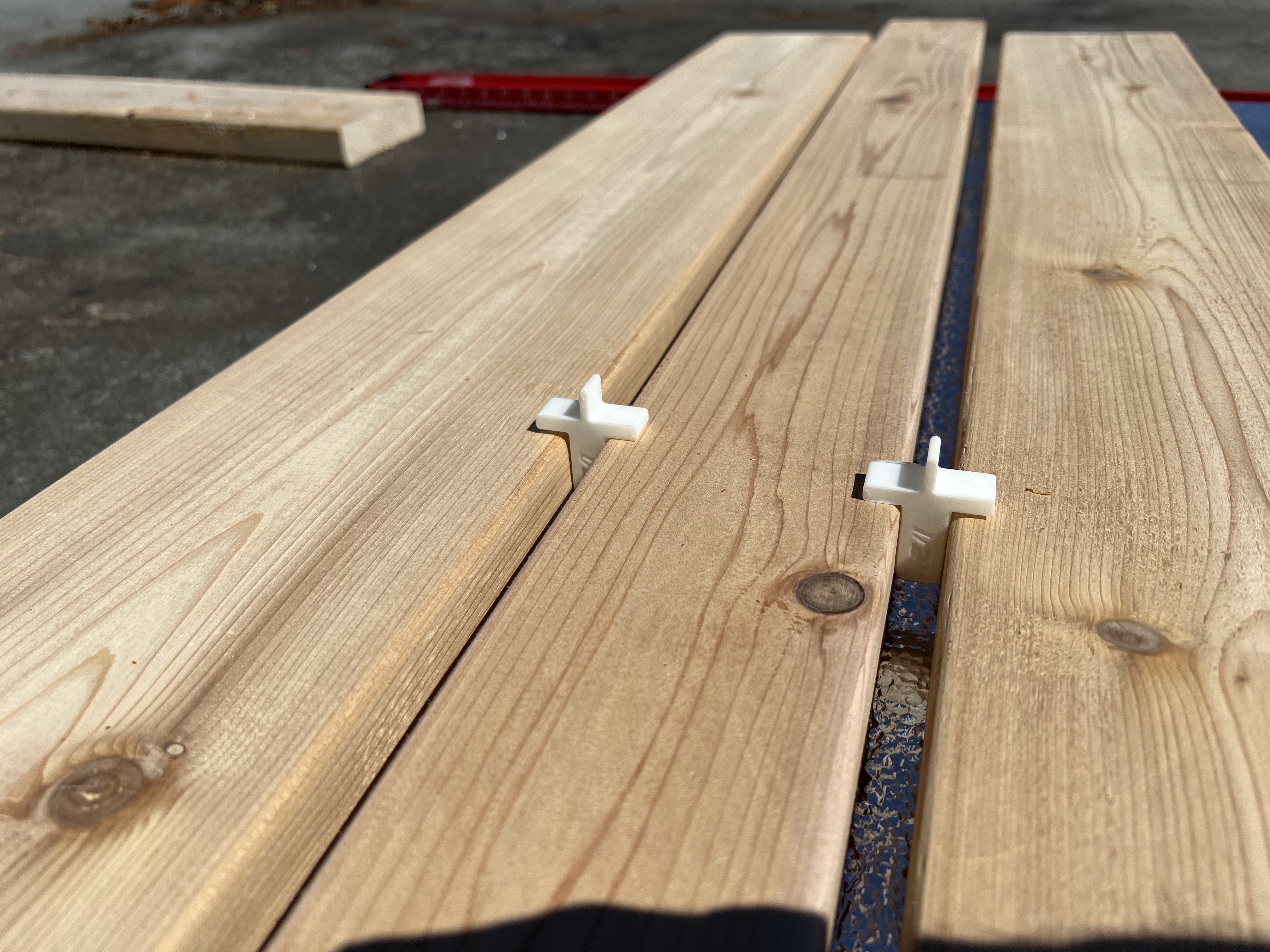 1/2" Spacer for Decking, Woodwork, etc.