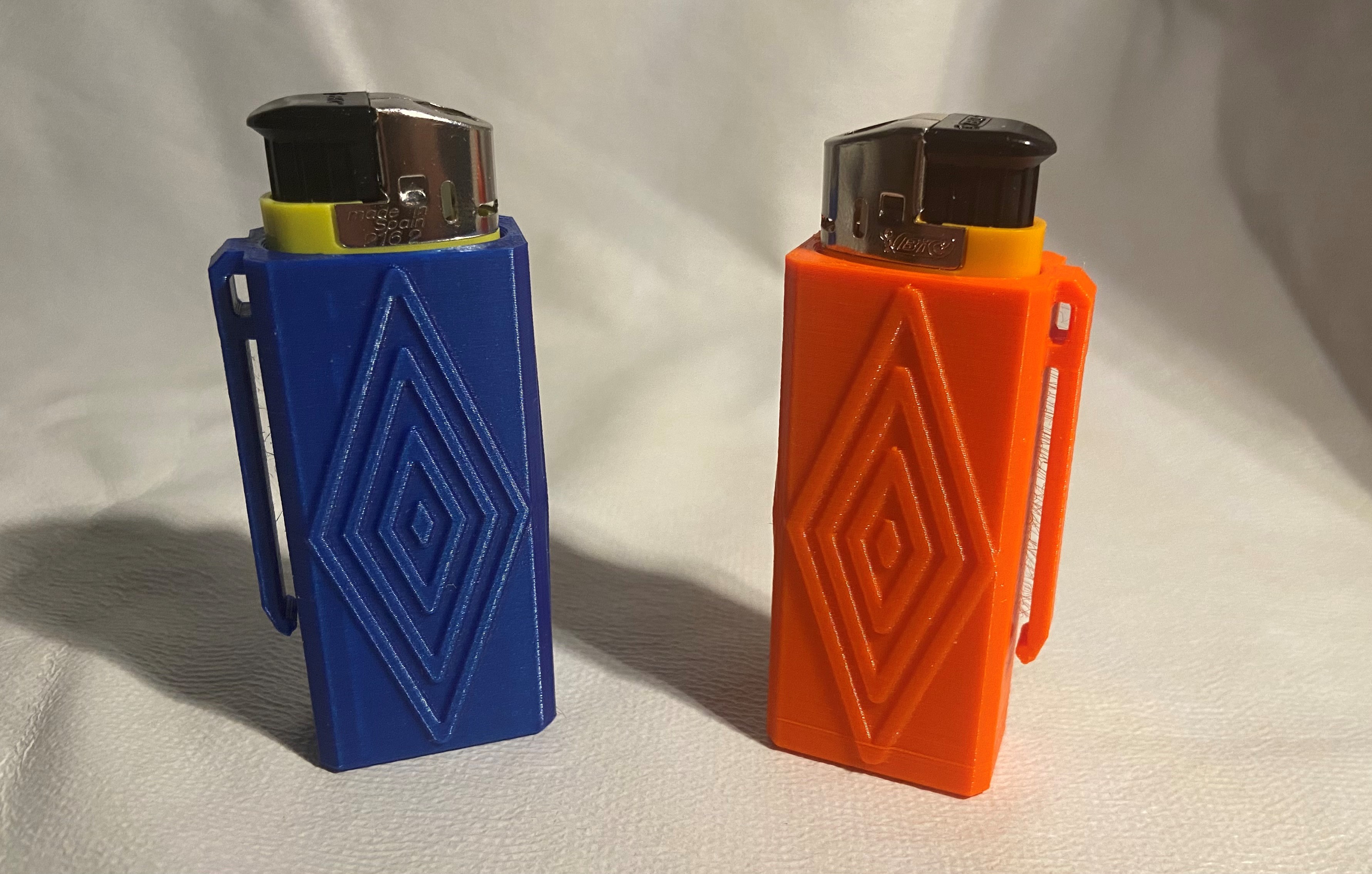 BIC Lighter Case With Key Ring Hole And Clip By DickF Download Free bic-lighter-case-with-key-ring-hole-and-clip-by-dickf-download-free