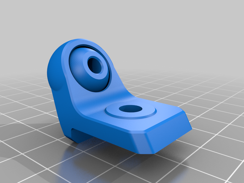 Ball Joint Filament Guide For 2040 Extrusion By Slava Z. 