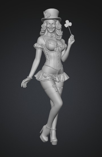 Leprechaun Pin-Up