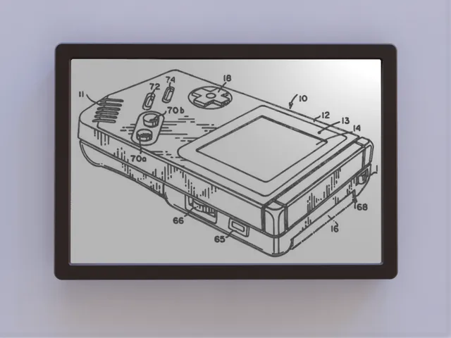 Game Boy Patent Art