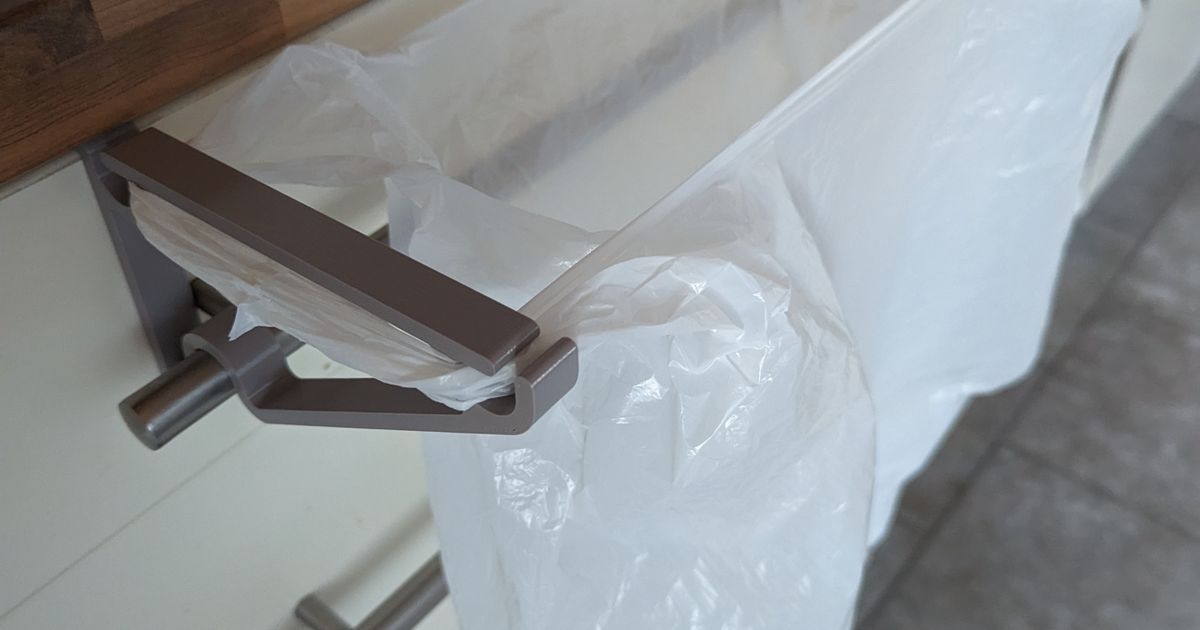 Trash Bag Holder by Robert Schiele Download free STL model